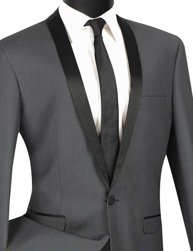 The Slim Shawl Gray