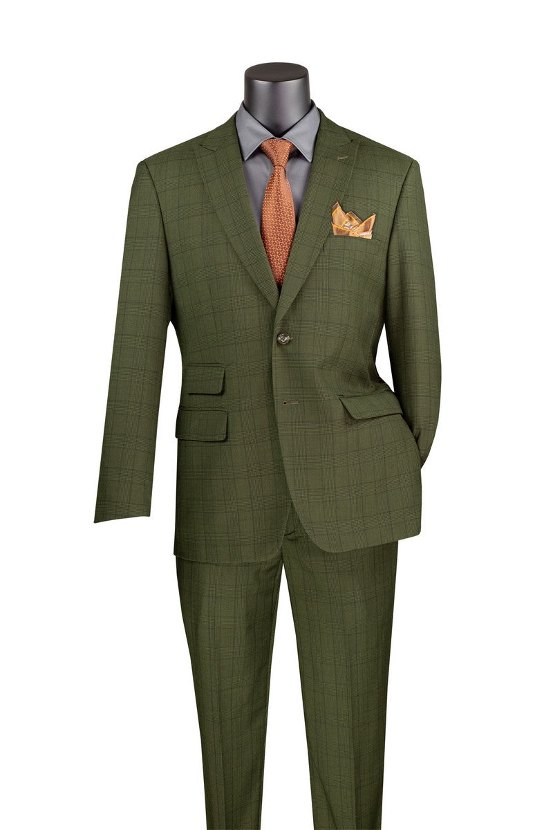 The Modern Windowpane Olive