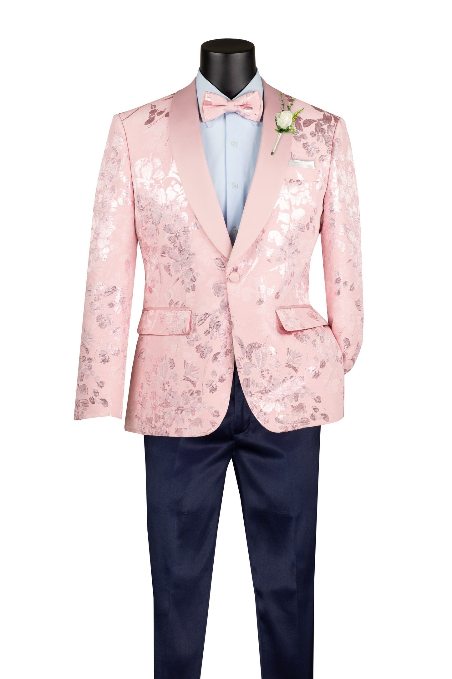 The Floral Jacquard Pink