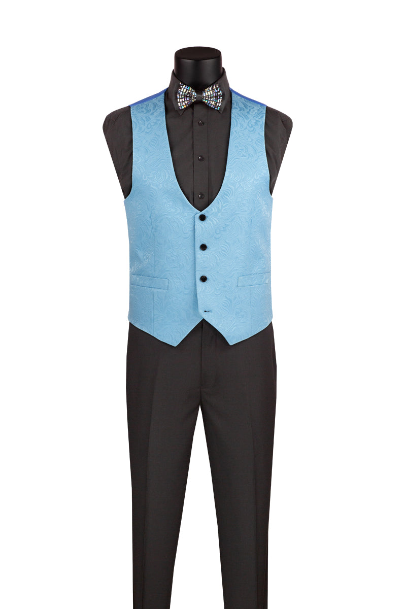 The Paisley Tux Light Blue