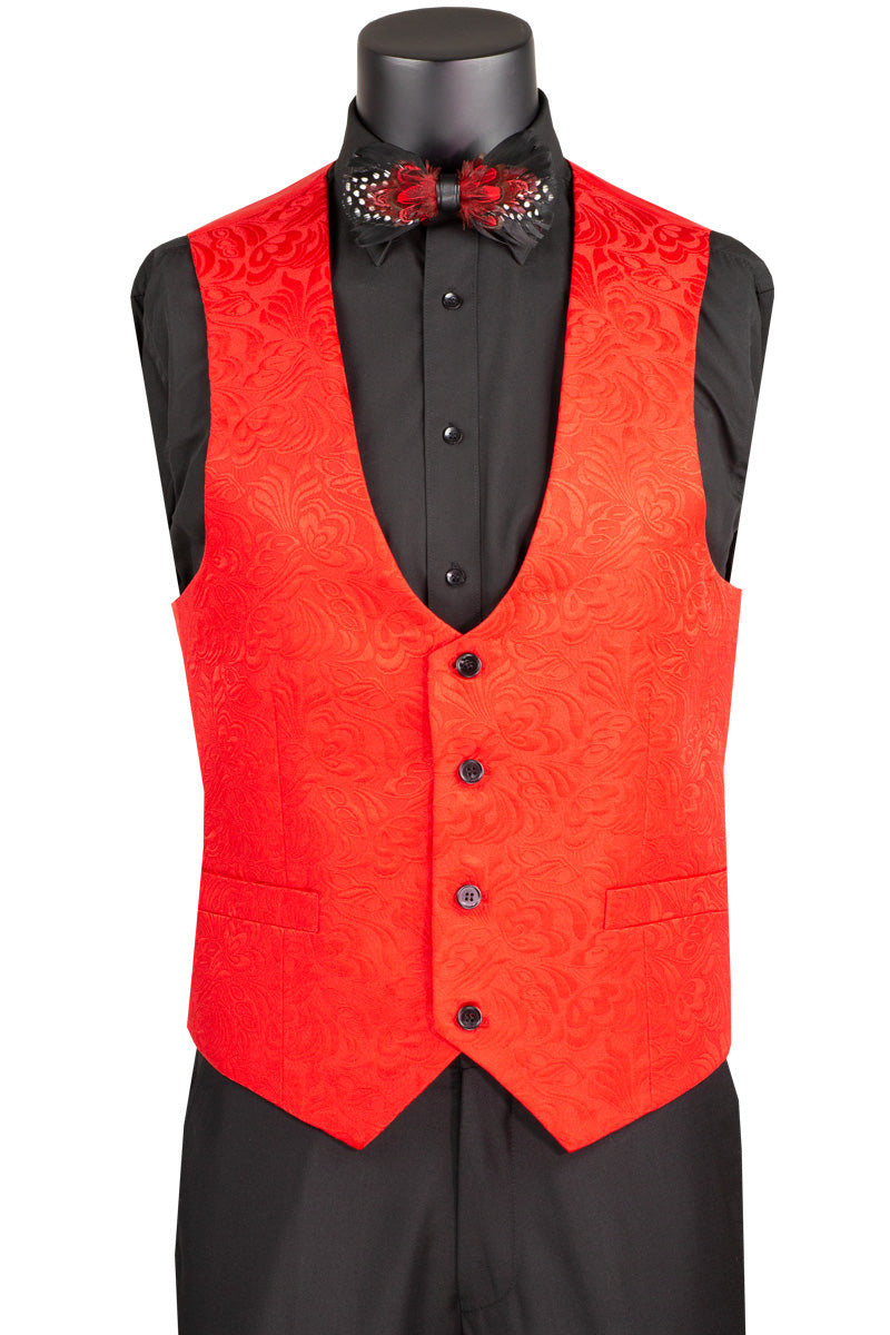 The Paisley Tux Red