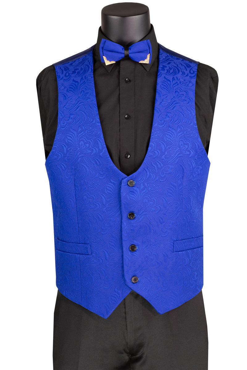The Paisley Tux Royal Blue