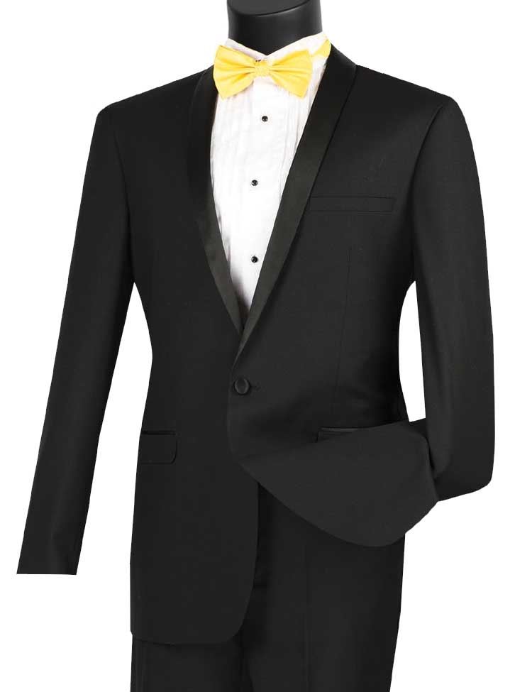 The Slim Shawl Black