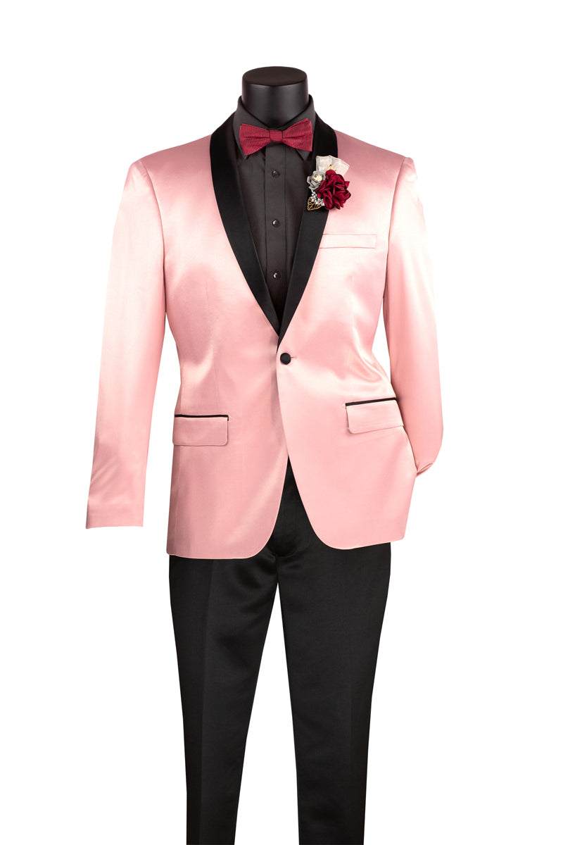Sateen Sports Coat Pink