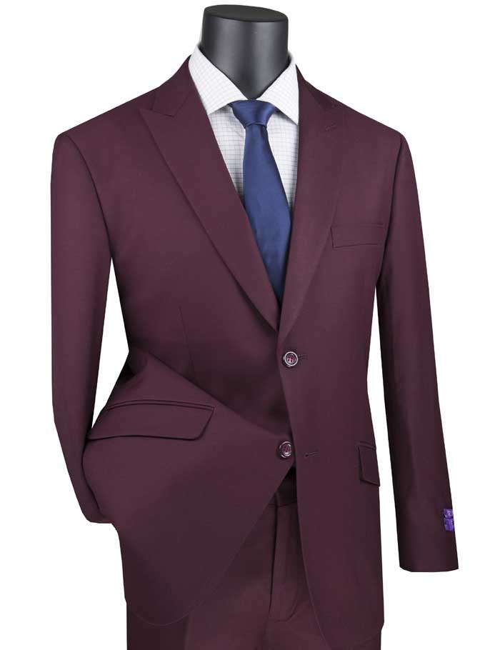 The Modern Fit Maroon