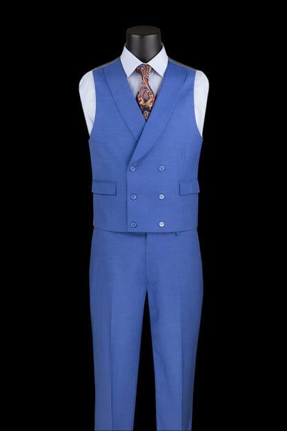 Stretch Modern Fit Suit Solid
