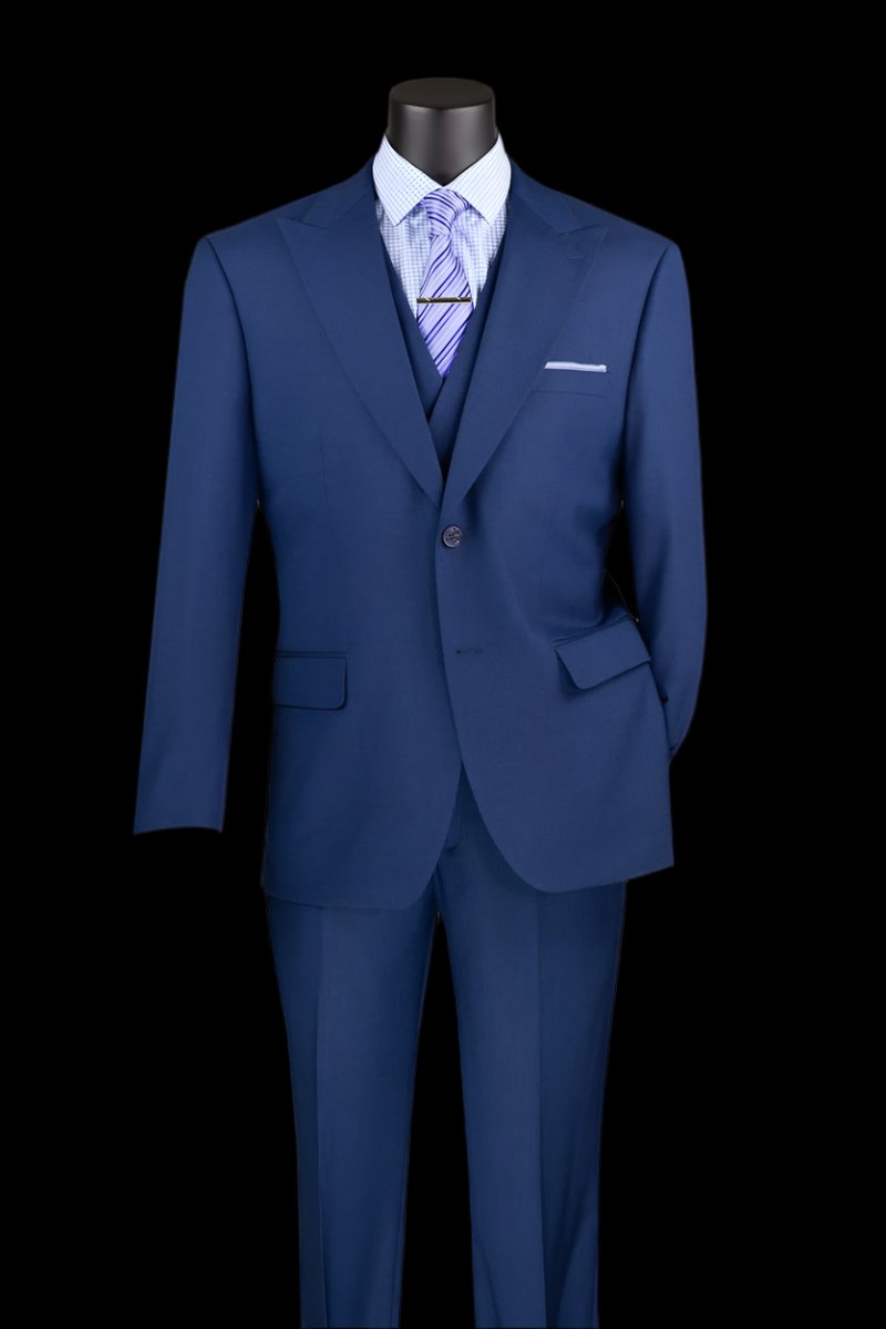 Stretch Modern Fit Suit Solid