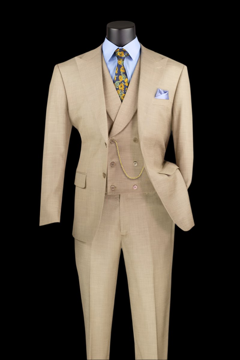 Stretch Modern Fit Suit Solid