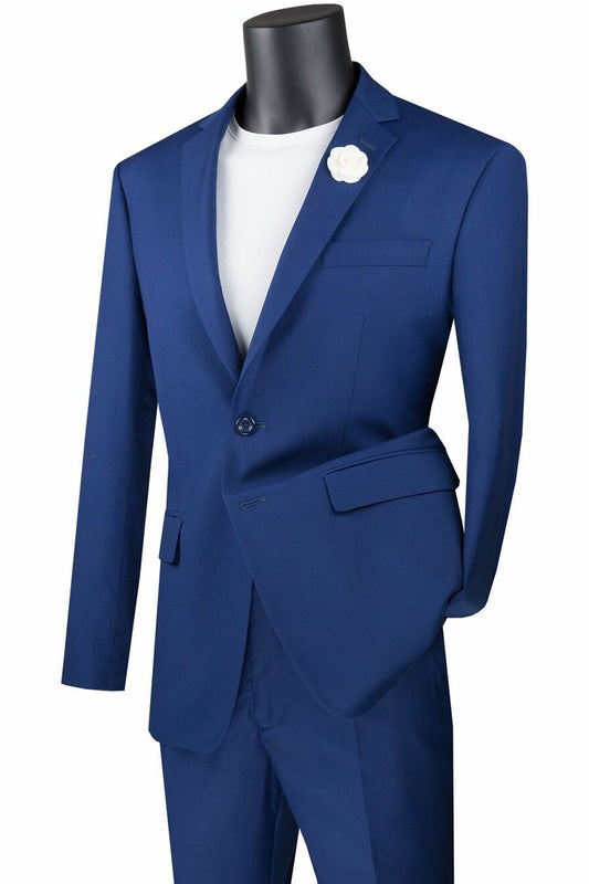 Slim Fit Suit Twilight Blue