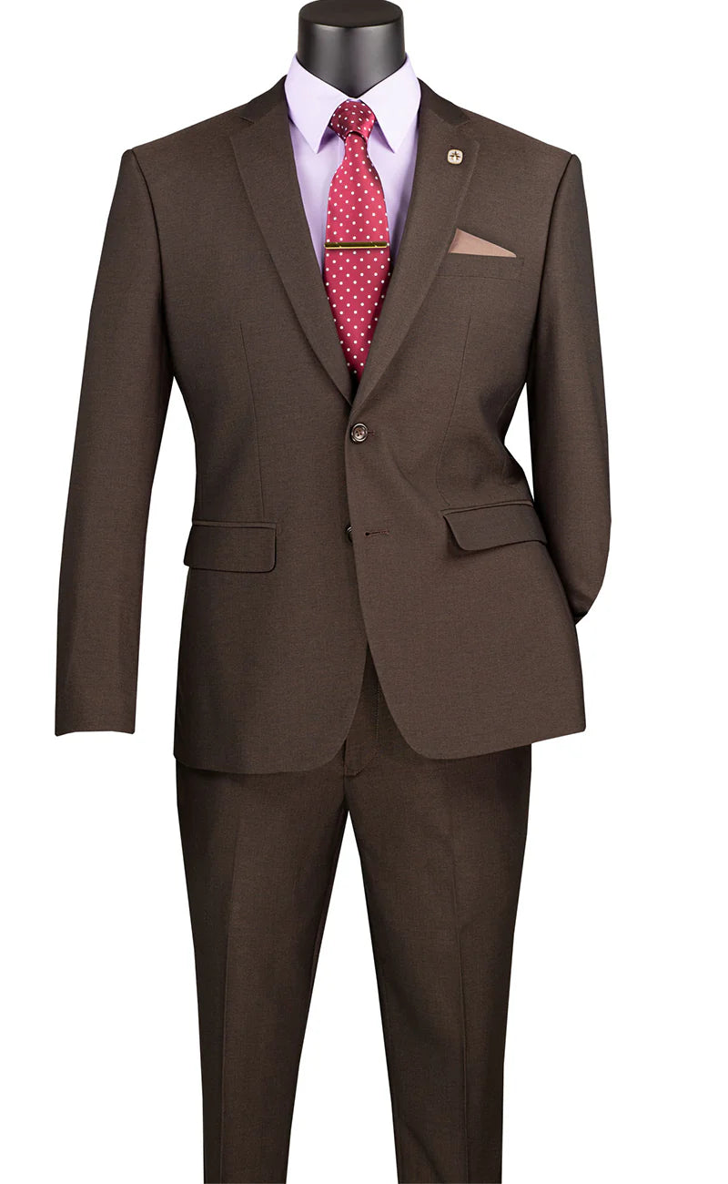 The Stretch Slim Brown