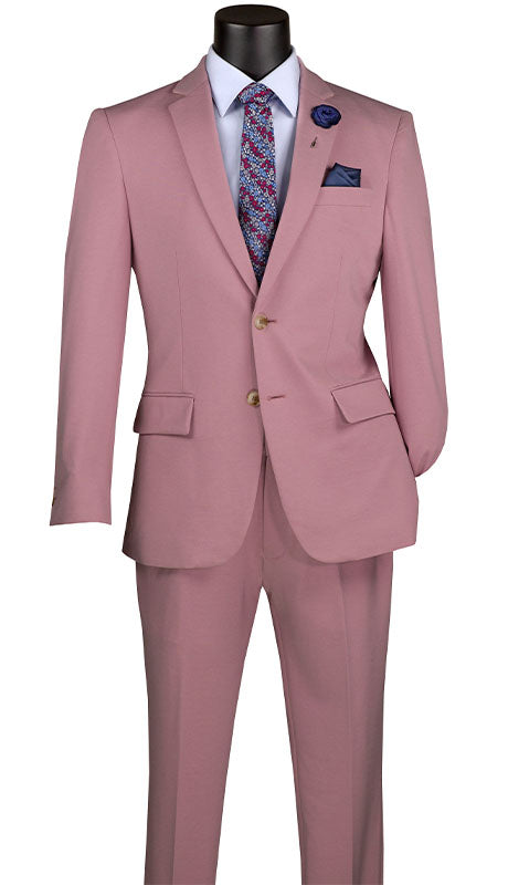 Super Stretch Slim Fit Suit Pink